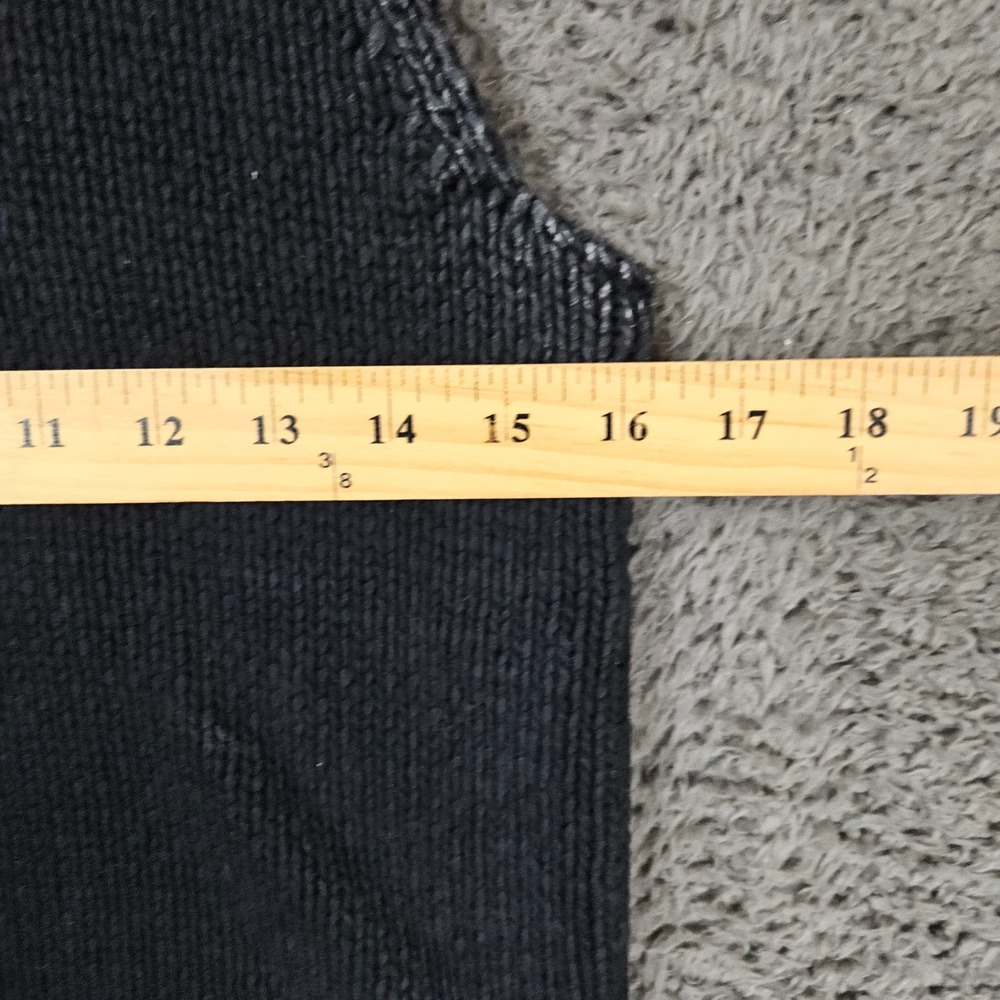 J. Crew Women's Gray Mock Neck Sleeveless Knit Sweater Vest‎ Size M - Picture 3 of 9